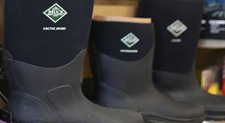 Muck boots for the ranch